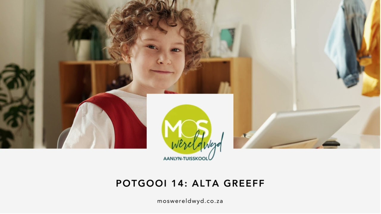 Potgooi 14 - Alta Greeff - Wat elke ouer moet weet oor die toekoms (Deel 1)